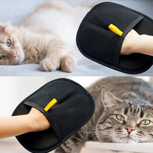Guante cepillado mascotas práctico